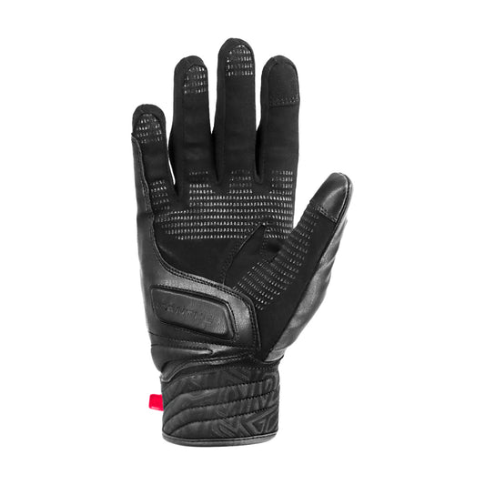 Luva couro Motocilismo Texx Phanter Preta