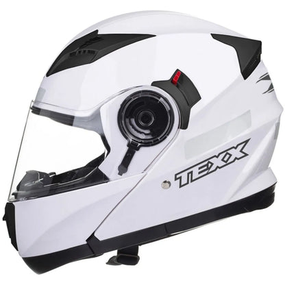 Capacete Texx Gladiator Articulado V3 - Branco