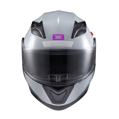 CAPACETE TEXX GLADIATOR V3 MAKAN CINZA E ROSA