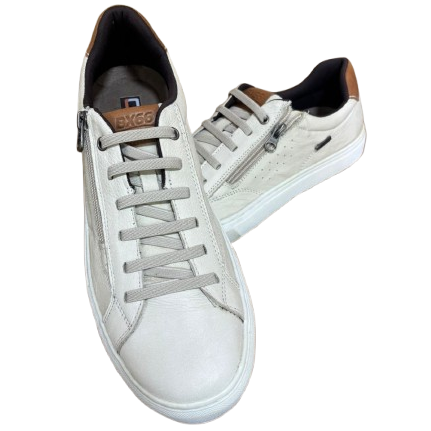 Sapatênis Off White em Couro BX66