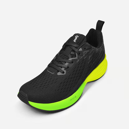 Tênis Lynd Gravit Flux Preto Verde Limão