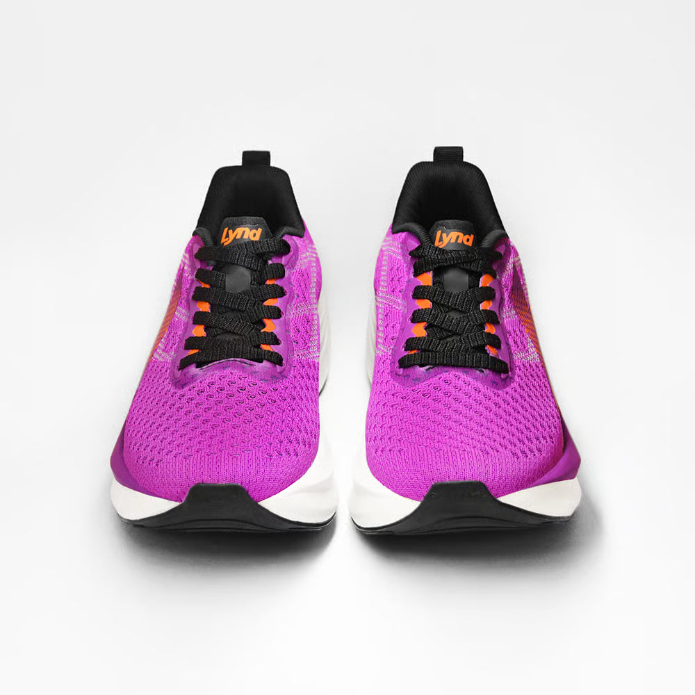 Tênis Lynd Y ATOMIC Purple Preto Laranja