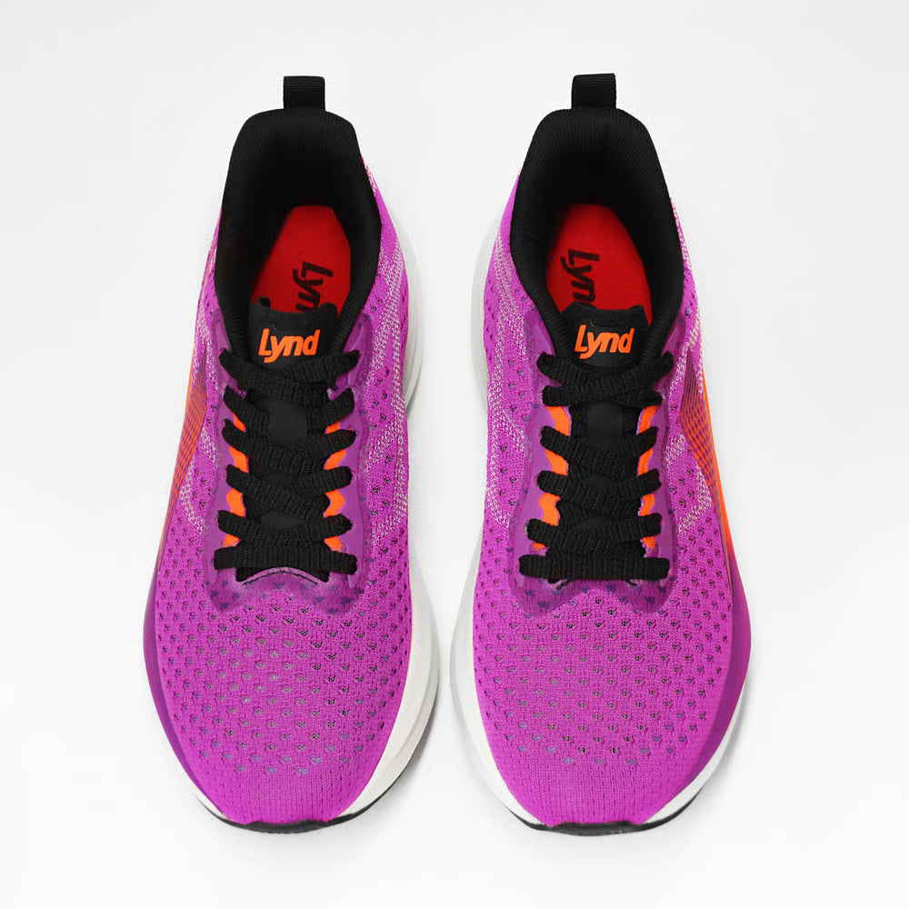 Tênis Lynd Y ATOMIC Purple Preto Laranja