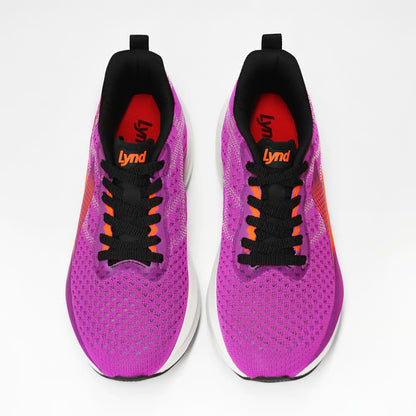 Tênis Lynd Y ATOMIC Purple Preto Laranja