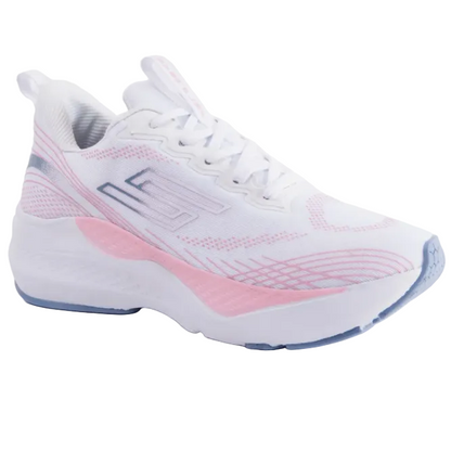Tênis Feminino Star Flex Branco e Rosa