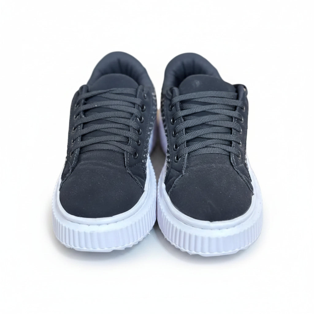 Tênis Casual Feminino Preto BX66
