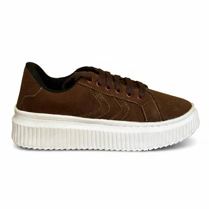 Tênis Feminino Marrom Glitter BX66