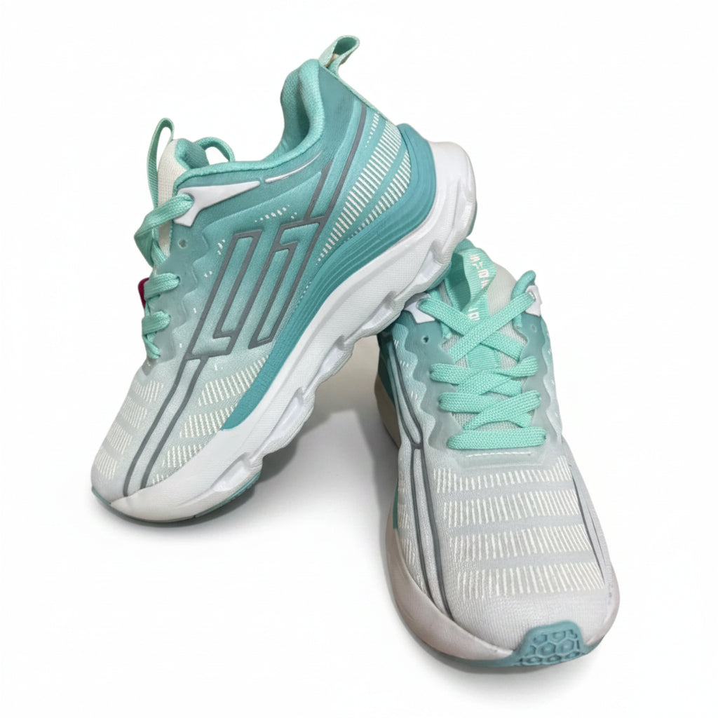 Tênis Feminino Star Flex Branco e Azul