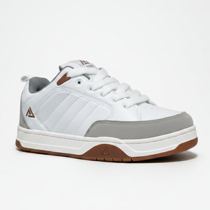 Tênis Masculino Arzak Branco com Cinza