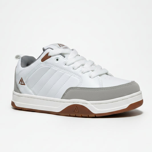 Tênis Masculino Arzak Branco com Cinza