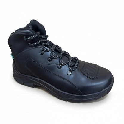 Bota Unissex para Motociclismo BX66 Preta com Proteção Marcha