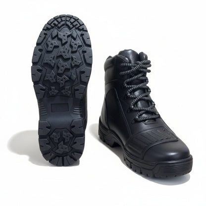 Bota Unissex para Motociclismo BX66 Preta com Proteção Marcha