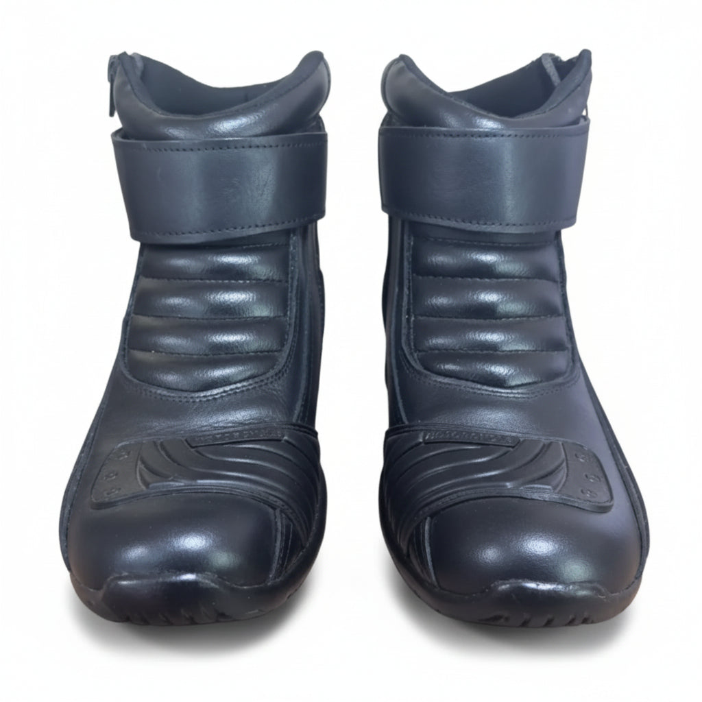 Bota para Motociclismo BX66 Preta com Protetor de Marcha