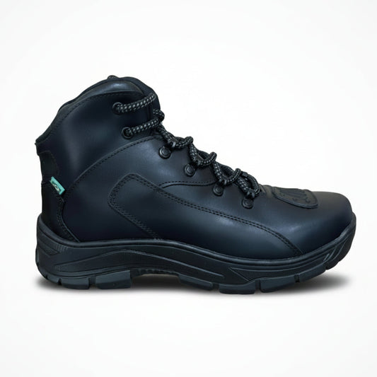 Bota Unissex para Motociclismo BX66 Preta com Proteção Marcha