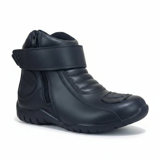 Bota para Motociclismo BX66 Preta com Protetor de Marcha
