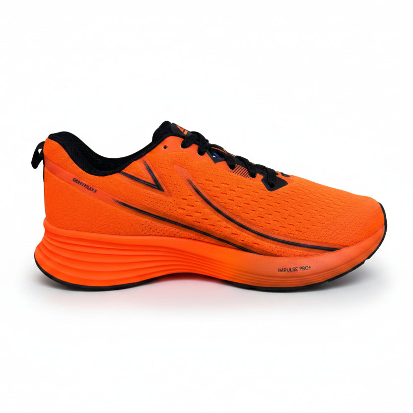Tênis Esportivo LYND GravityFlux 2 Laranja Unissex