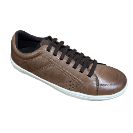 Sapatênis Chocolate em Couro BX66
