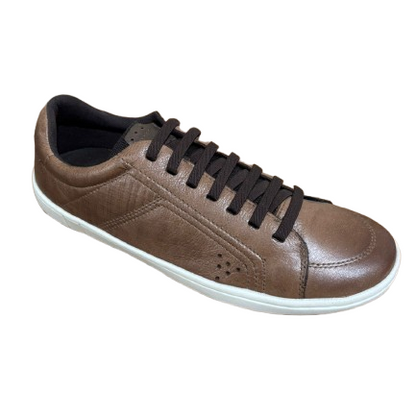 Sapatênis Chocolate em Couro BX66