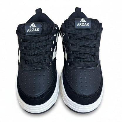 Tênis Masculino Arzak Preto e Off White