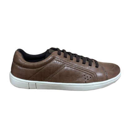 Sapatênis Chocolate em Couro BX66