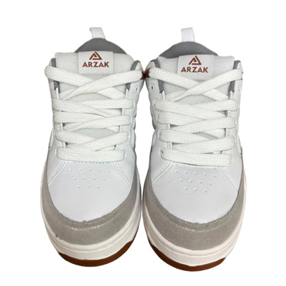 Tênis Masculino Arzak Branco com Cinza
