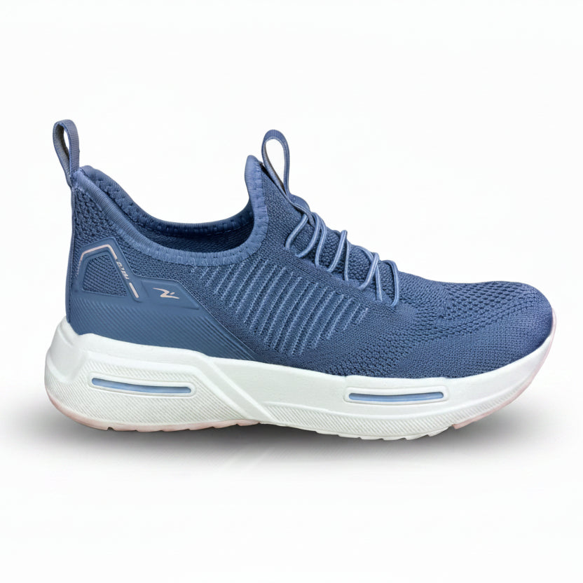Tênis Feminino Slip On Adrun Azul
